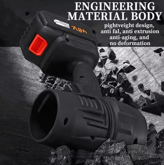 Cordless electric compressed air duster blower
