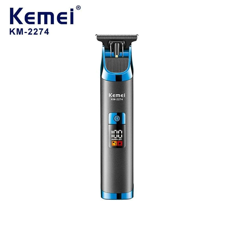Kemei trimmer with guard comb attachments