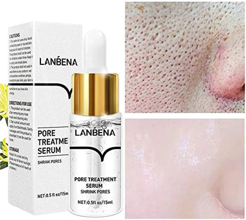 Lanbena serum bottle with packaging box