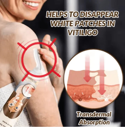 Texture of the vitamin E skin cream