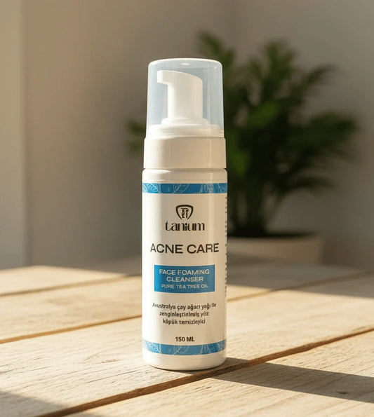 Tanium foaming face cleanser 150ml bottle