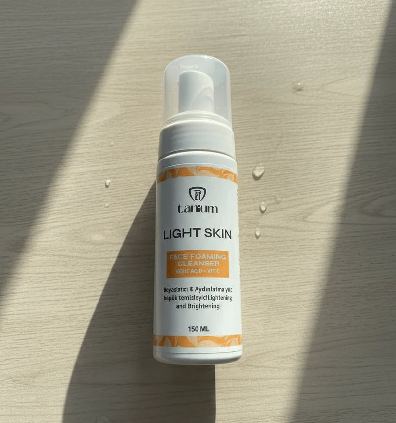 Tanium foaming cleanser ingredients panel